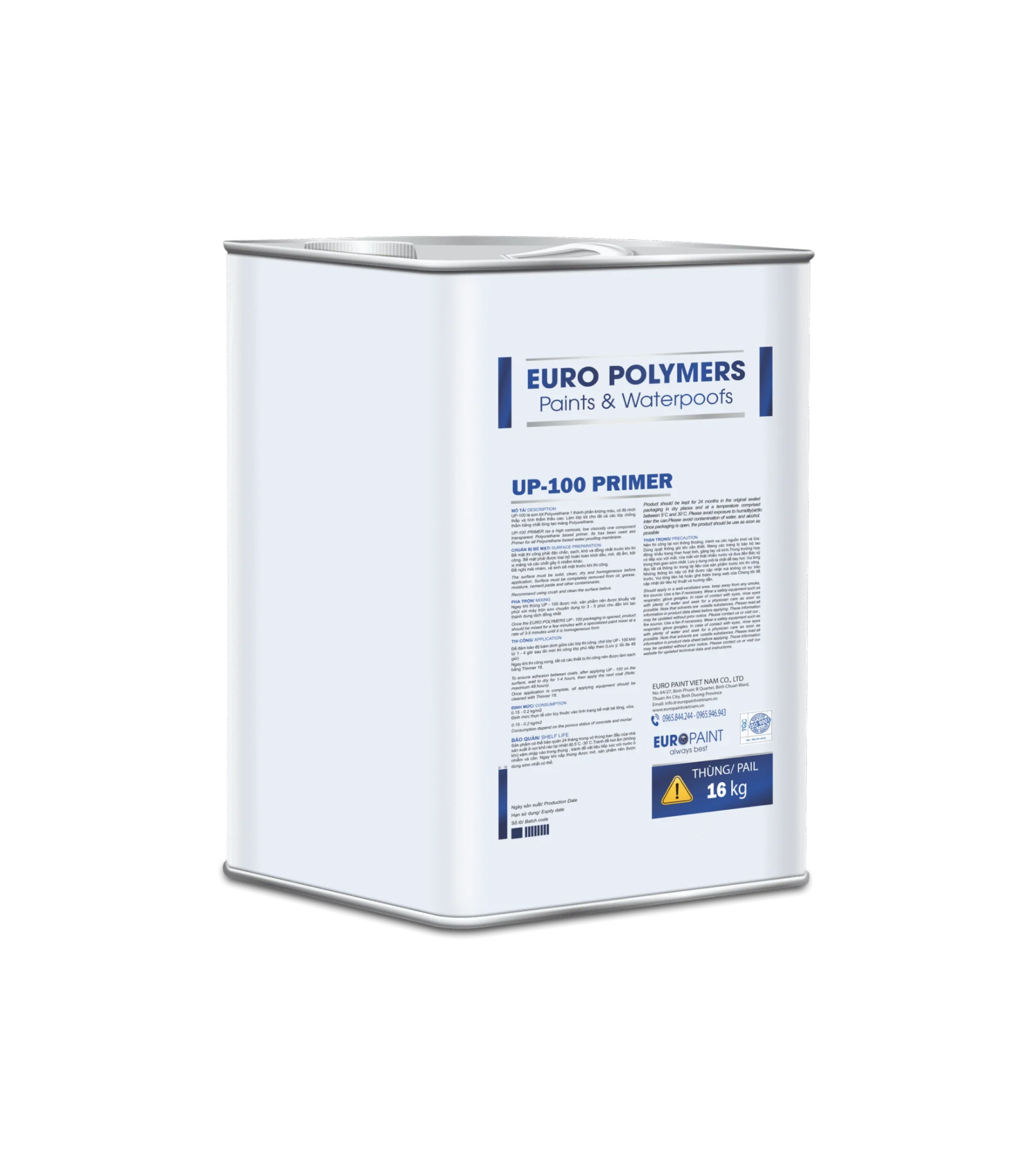EURO POLYMERS UP-100 PRIMER